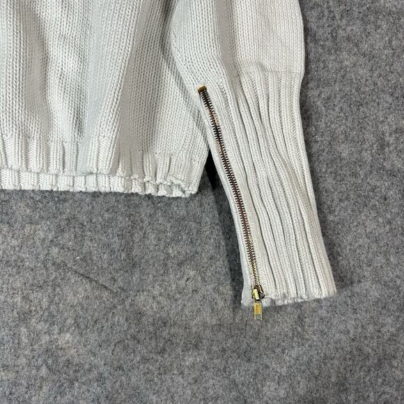 BKG & Company Sissies Sweater Womens Small Quarter Zip Cotton Made In USA - Picture 6 of 12